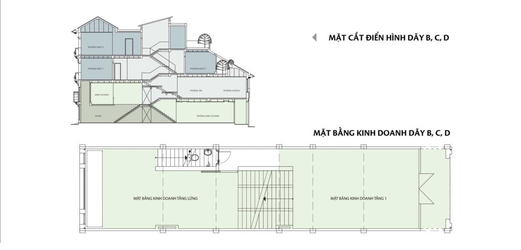 Nhà Phố Trúc Dãy B; C; D