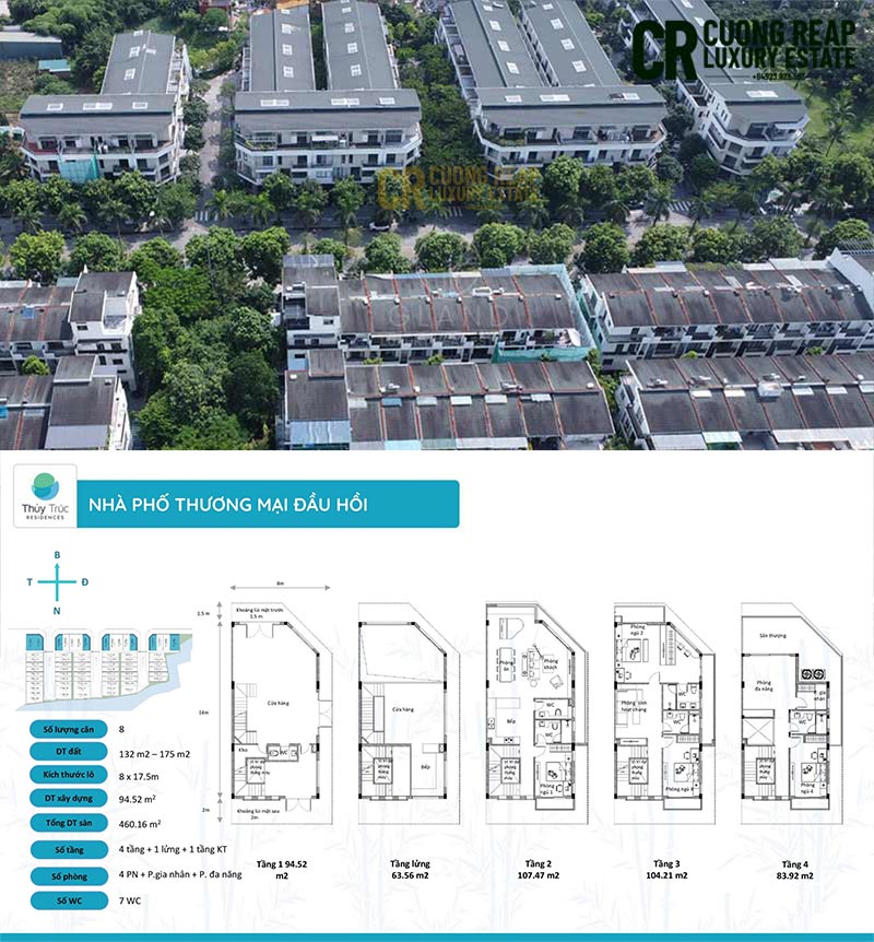 Shophouse Nhà Phố Thủy Trúc Ecopark