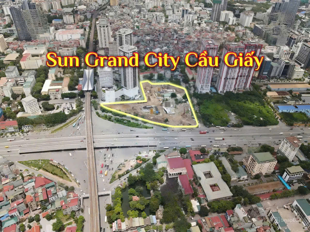 Căn hộ 6 sao Sun Group tại Cầu Giấy Hà Nội ra mắt 20 tháng 07 - Vị trí dự án
