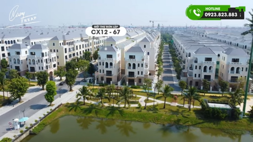 Đơn Lập Cọ Xanh CX12-67 View Công Viên Đường Rộng 20m